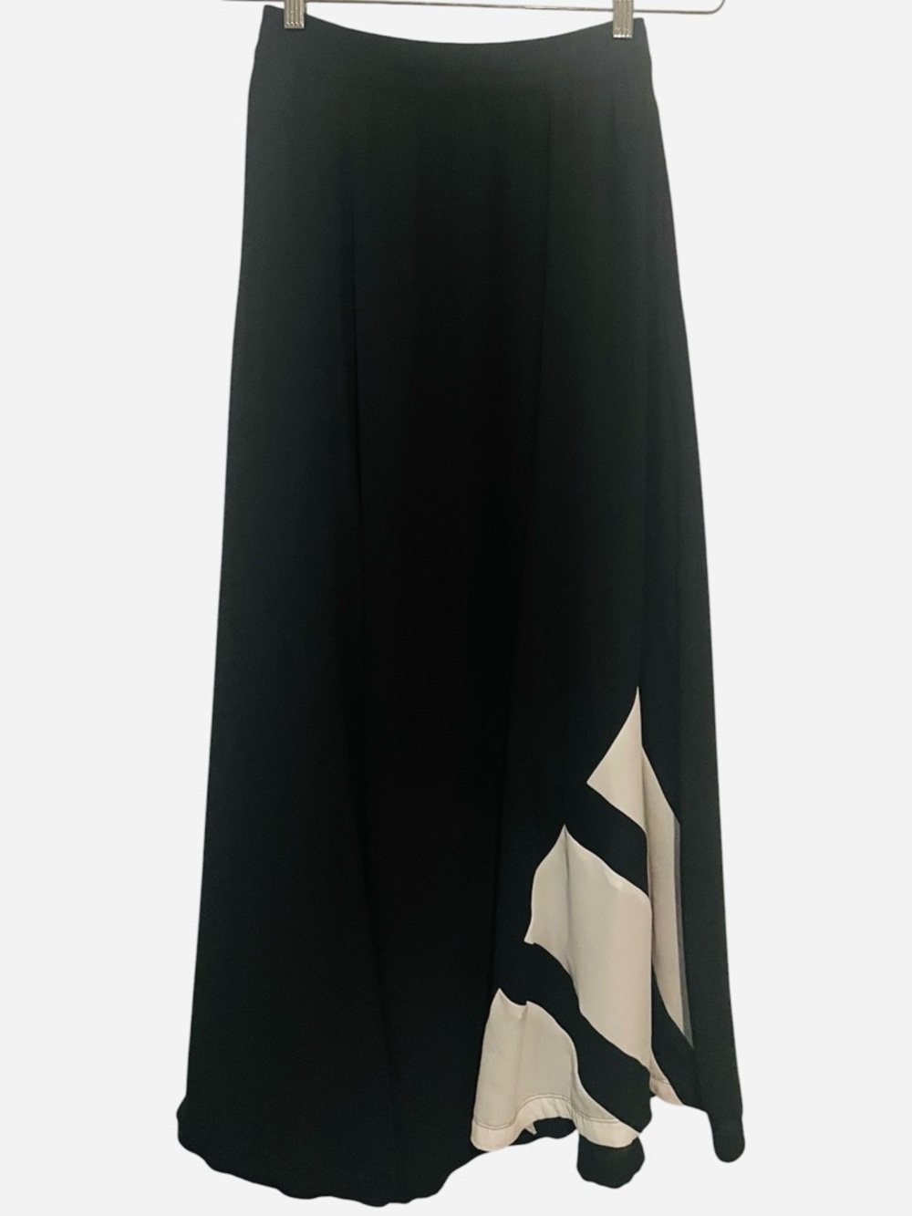 adidas Black Maxi Skirt with Panel Accent
